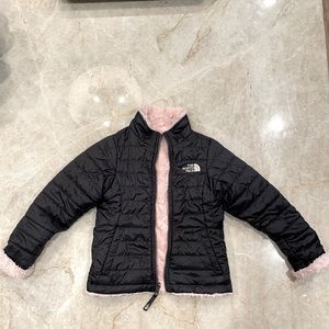 Girls North Face Reversible Coat